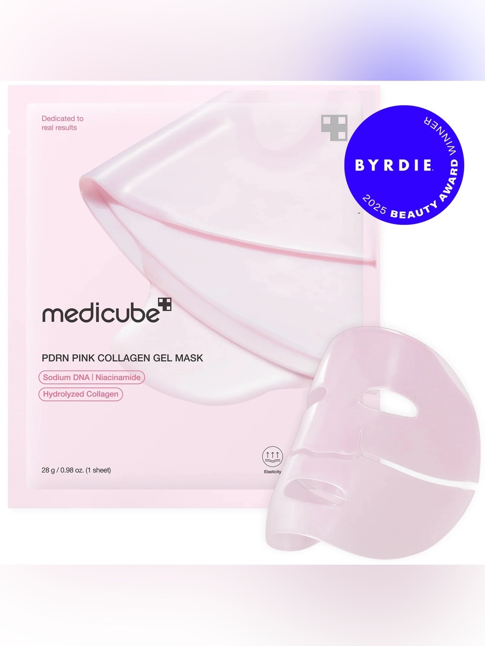 Medicube PDRN Pink Collagen Overnight Gel Mask for Glass Glow Skin